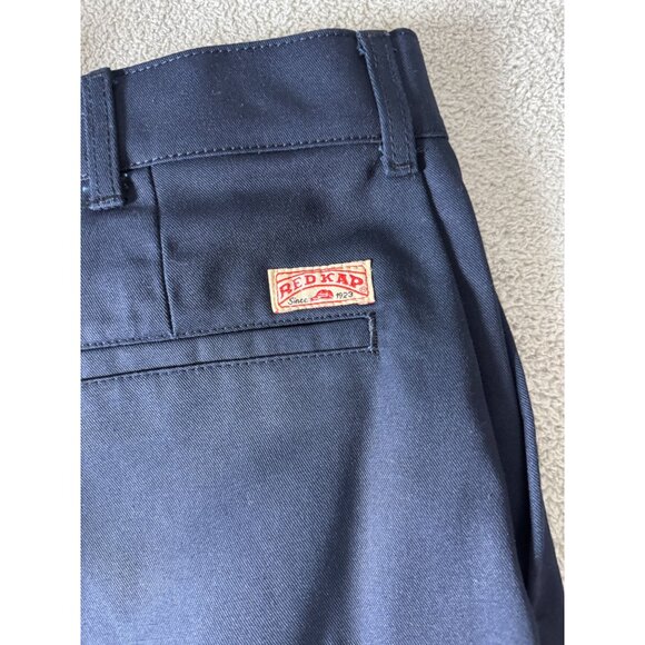Red Kap Mens Touchtex II Workwear Khakis Heavy-Duty Blue Pants Size 40 - Picture 7 of 8